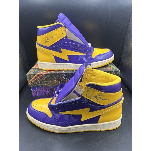Reves Paris Air KIY \'85 Hi \'Lakers\' Men’s Size 11.5 DS OG ALL main image 16